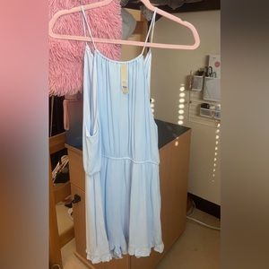 Francesca’s Light Blue Romper